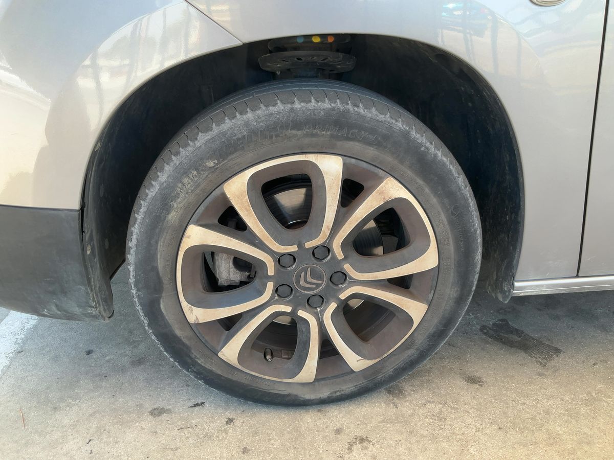 Front left tire