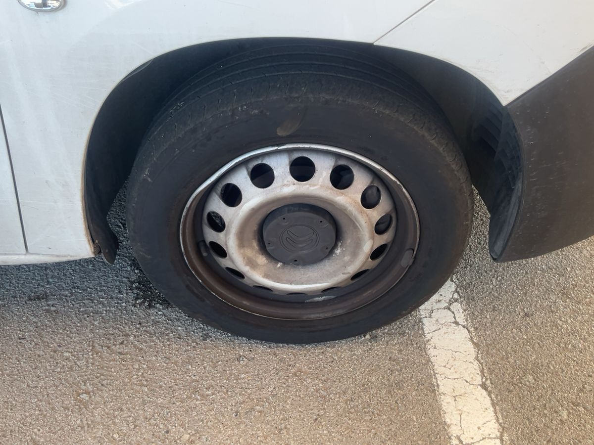 Front right tire