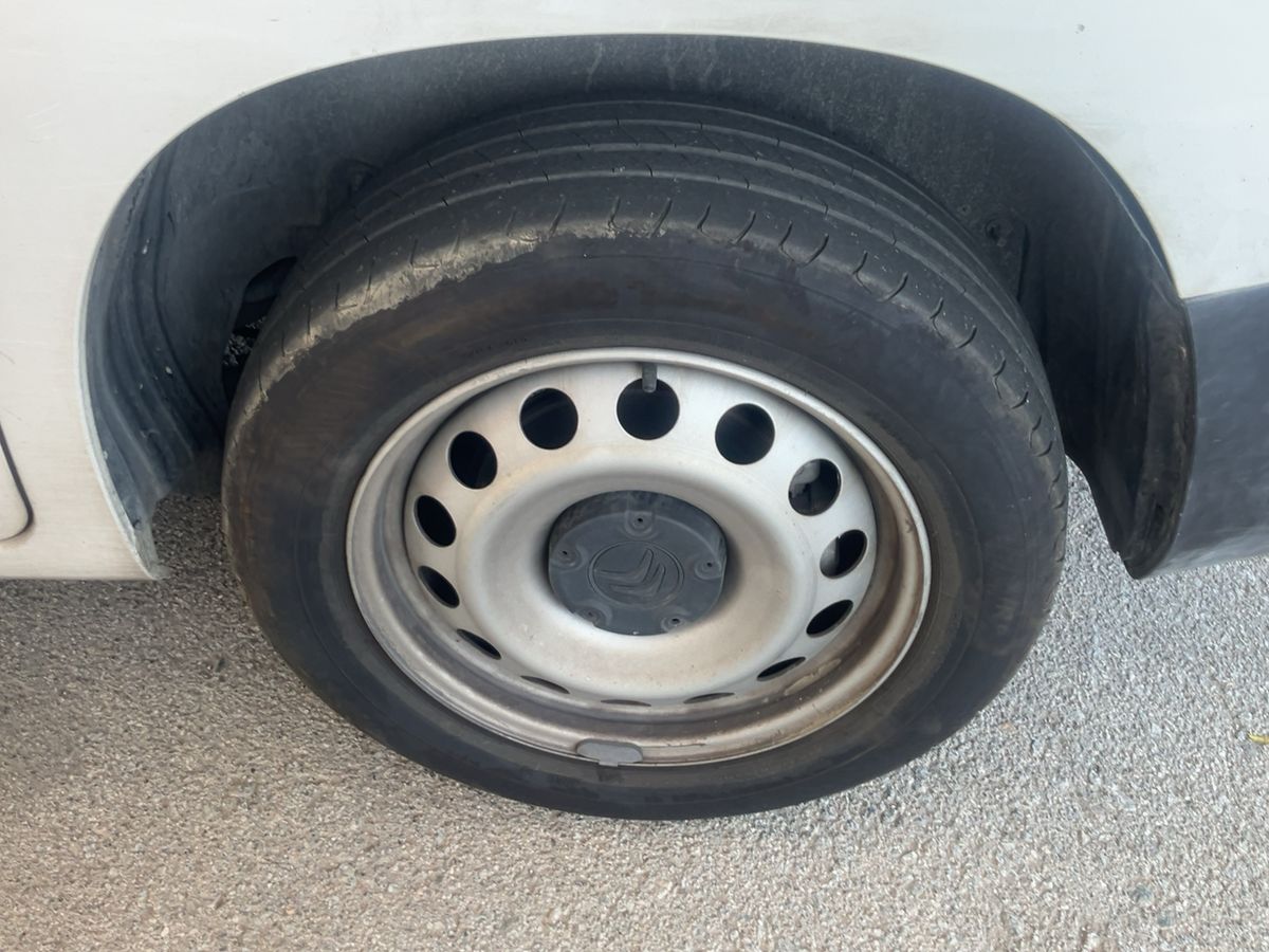 Rear left tire