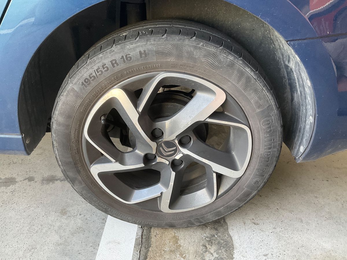 Neumático trasero izquierdo