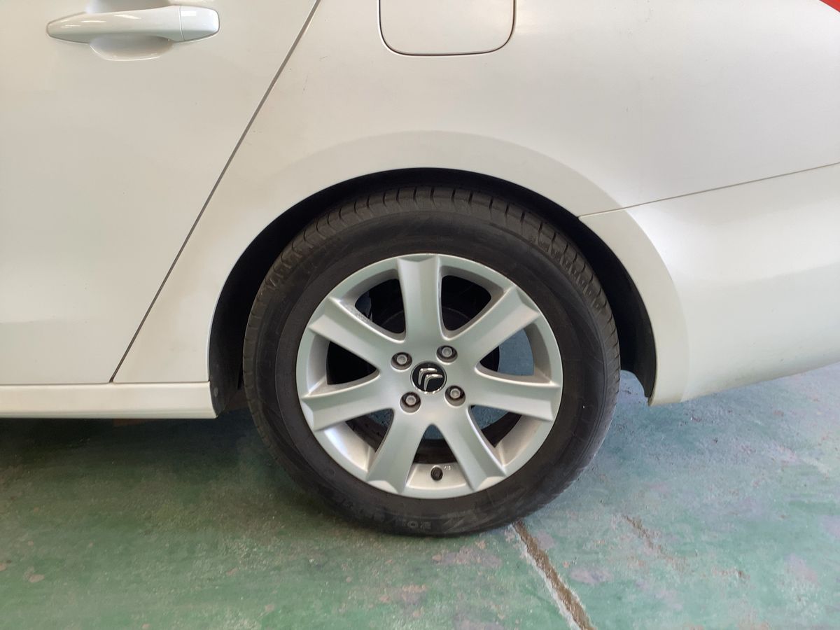 Rear left tire