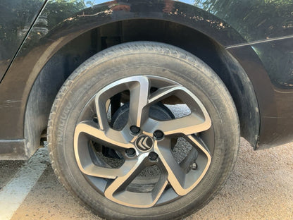 Rear left tire