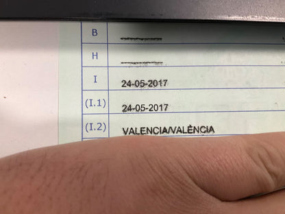 1º matriculación