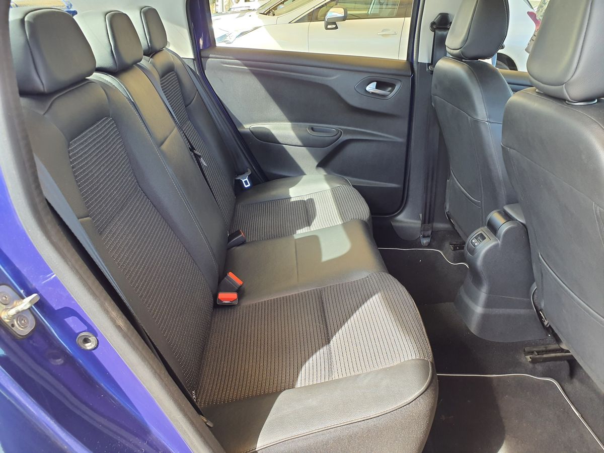 Interior trasero