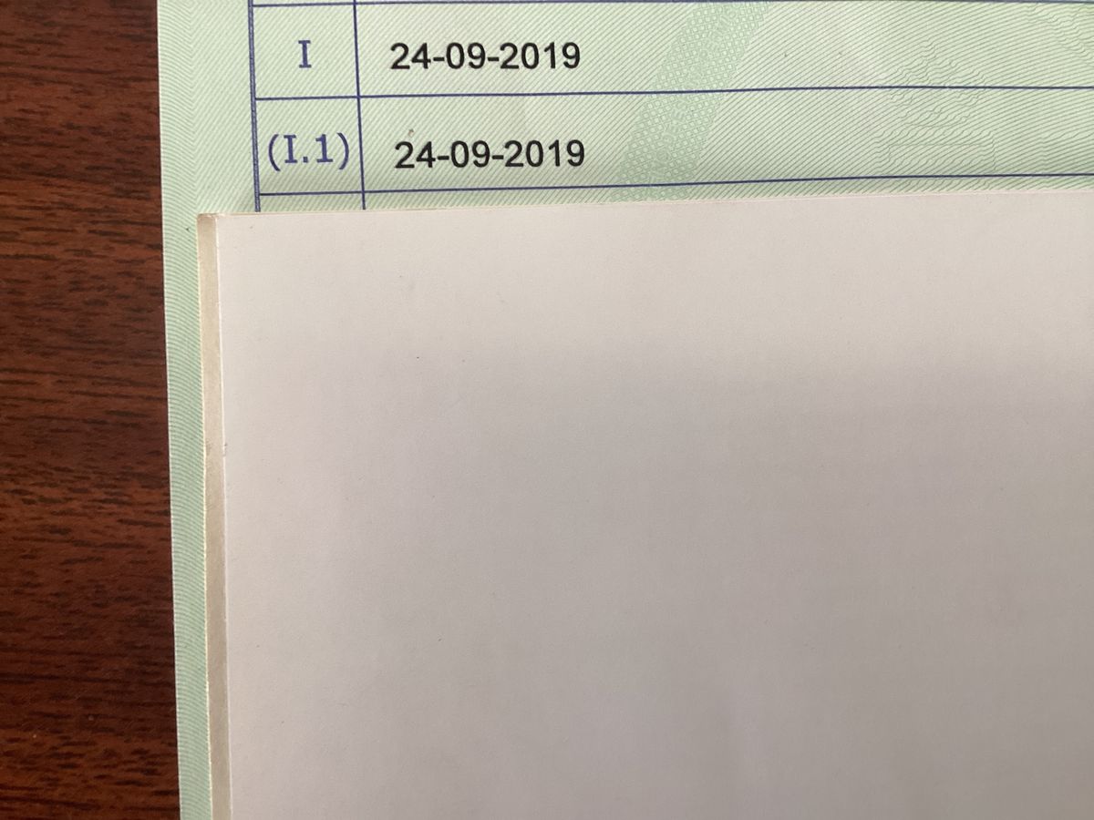 1º matriculación