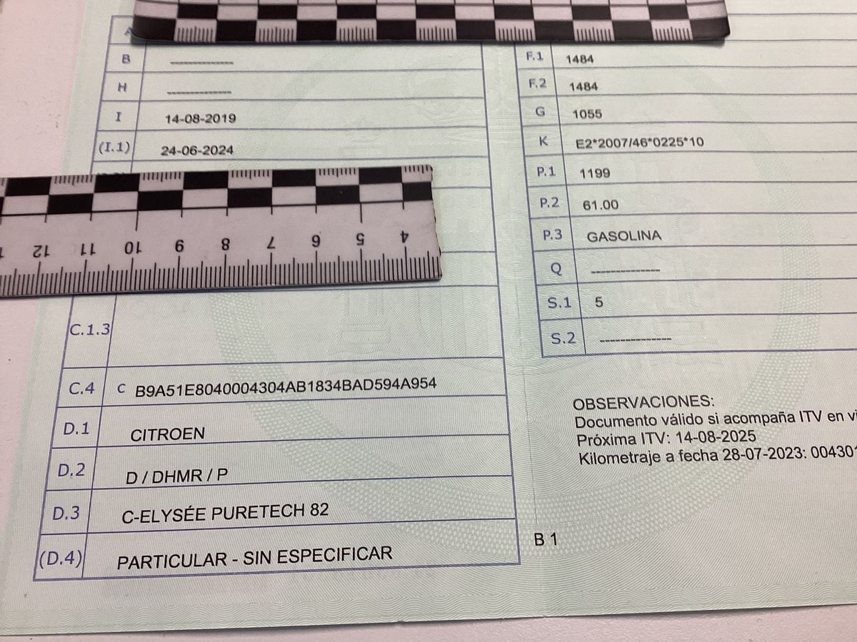 1º matriculación