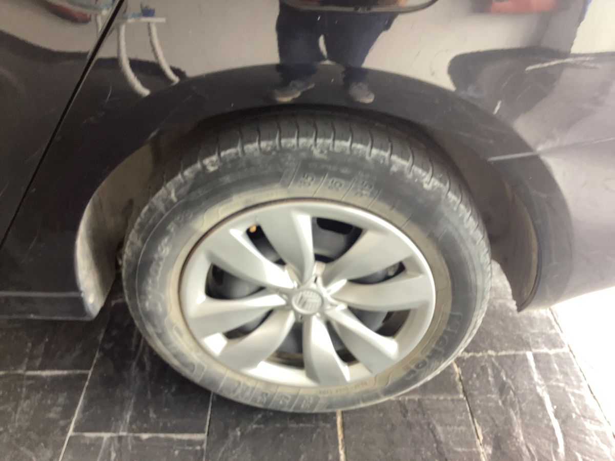 Rear left tire