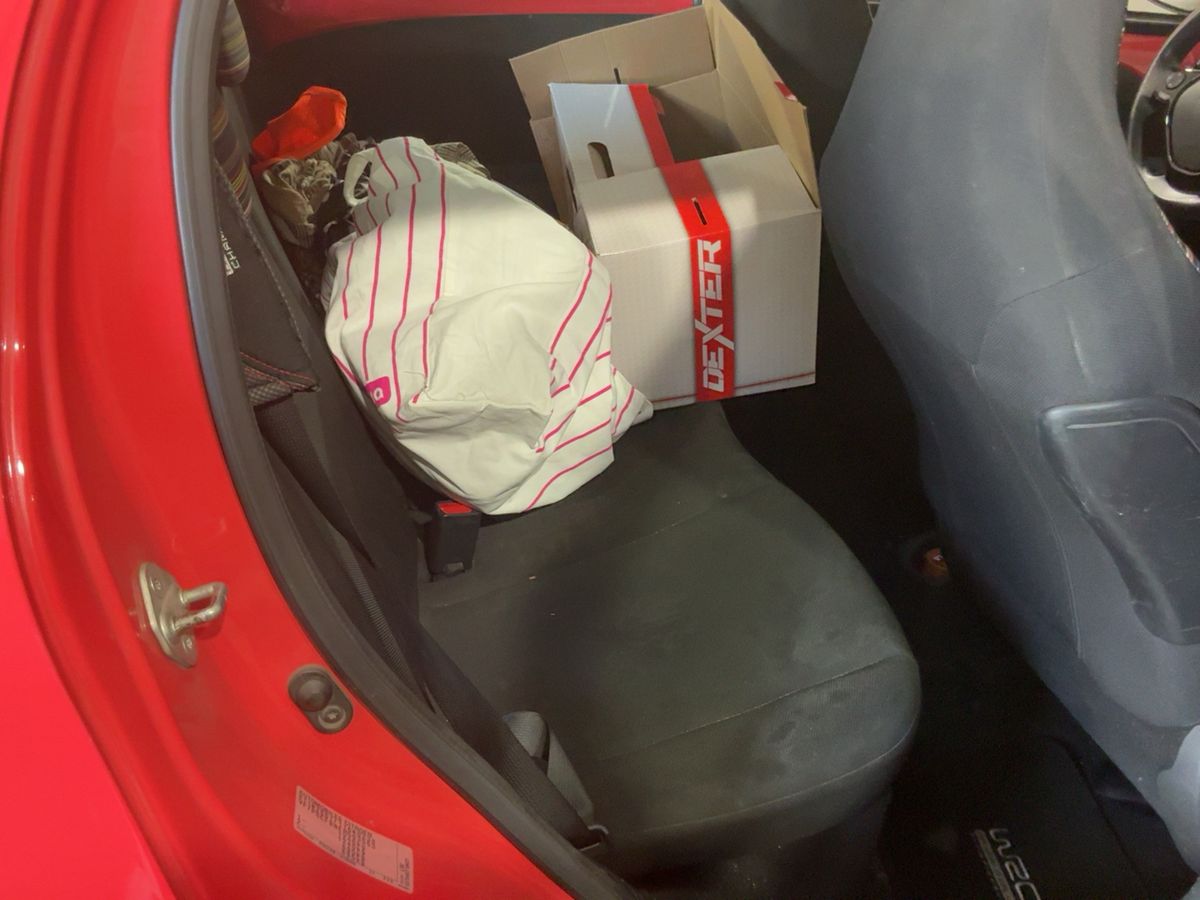 Interior trasero
