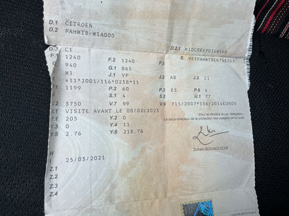 1º matriculación