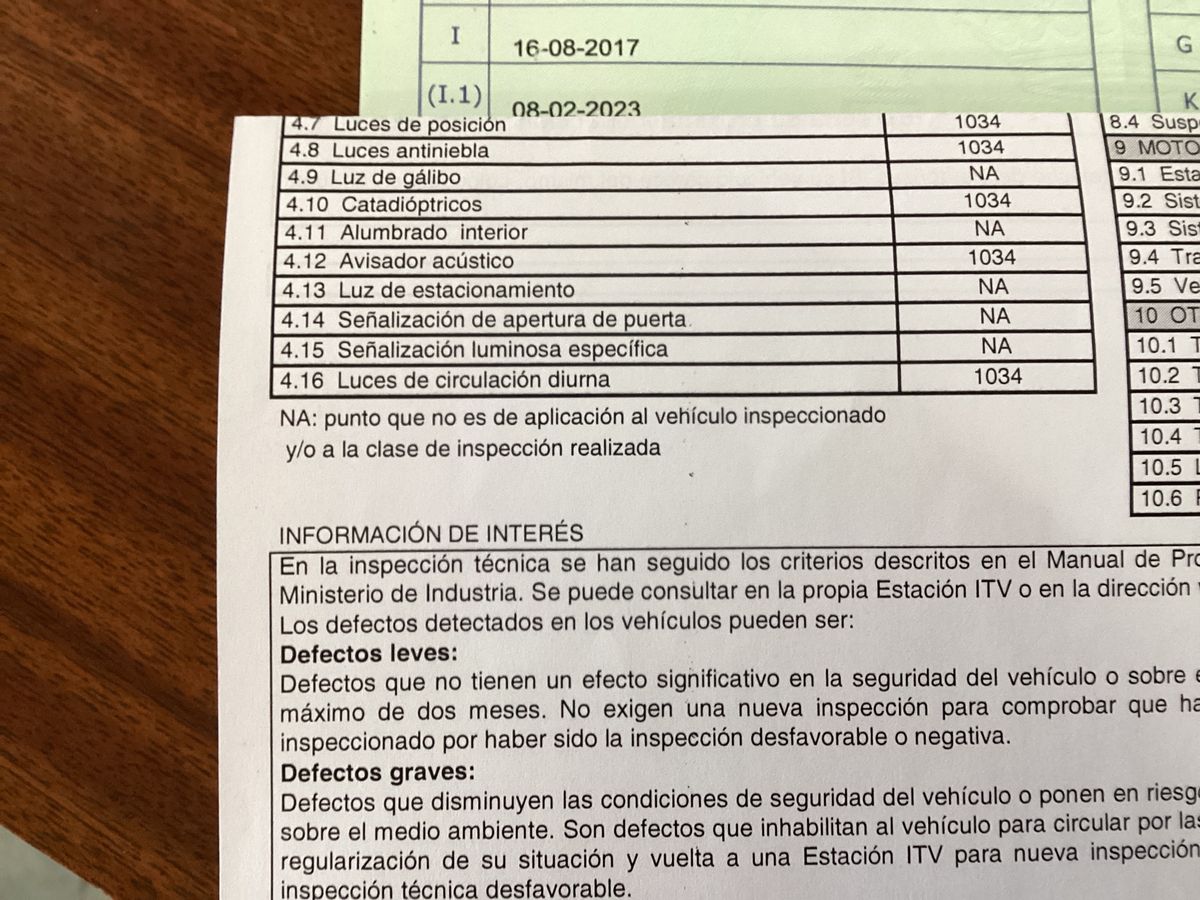 1º matriculación