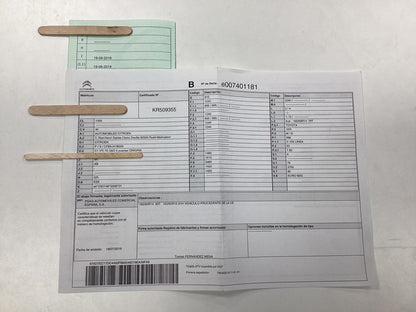 1º matriculación
