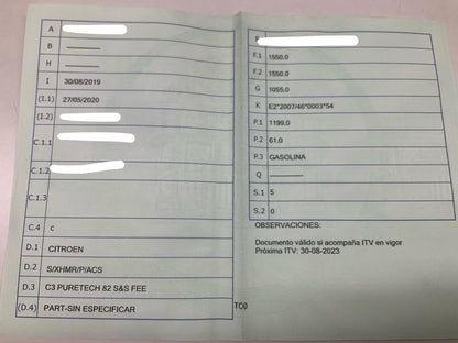 1º matriculación