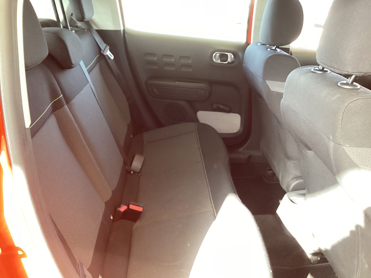 Interior trasero