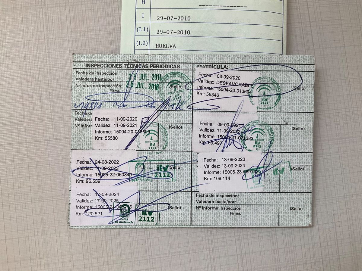 1º matriculación