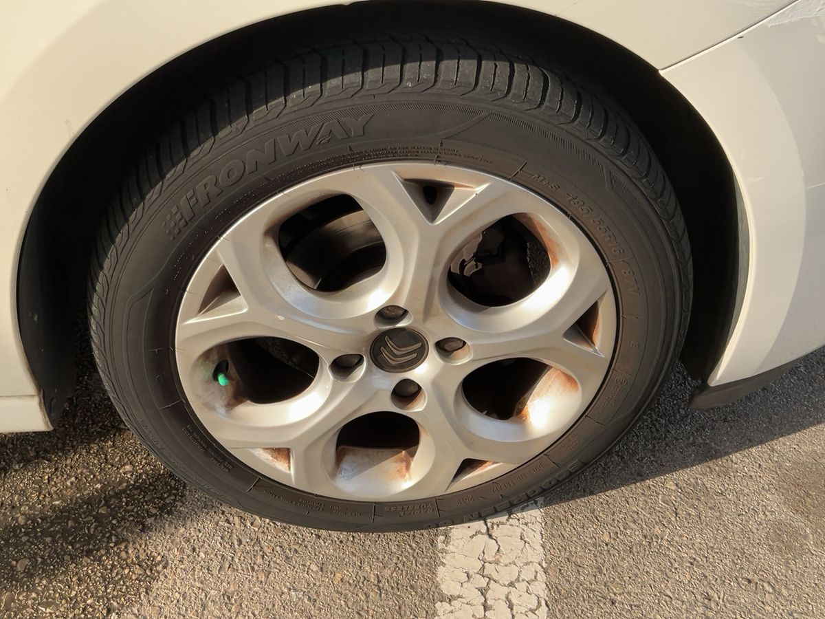 Front right tire