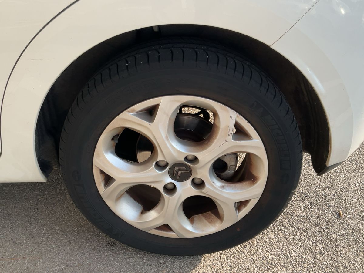 Rear left tire