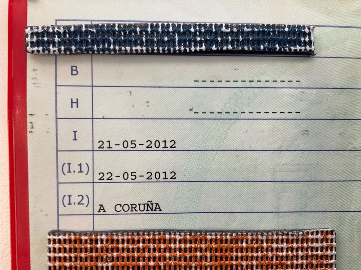 1º matriculación