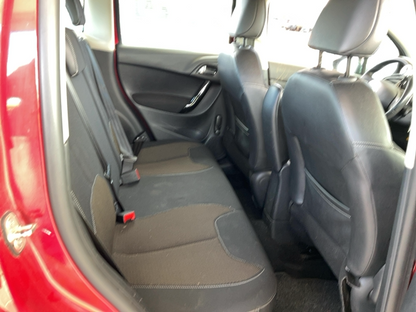 Interior trasero