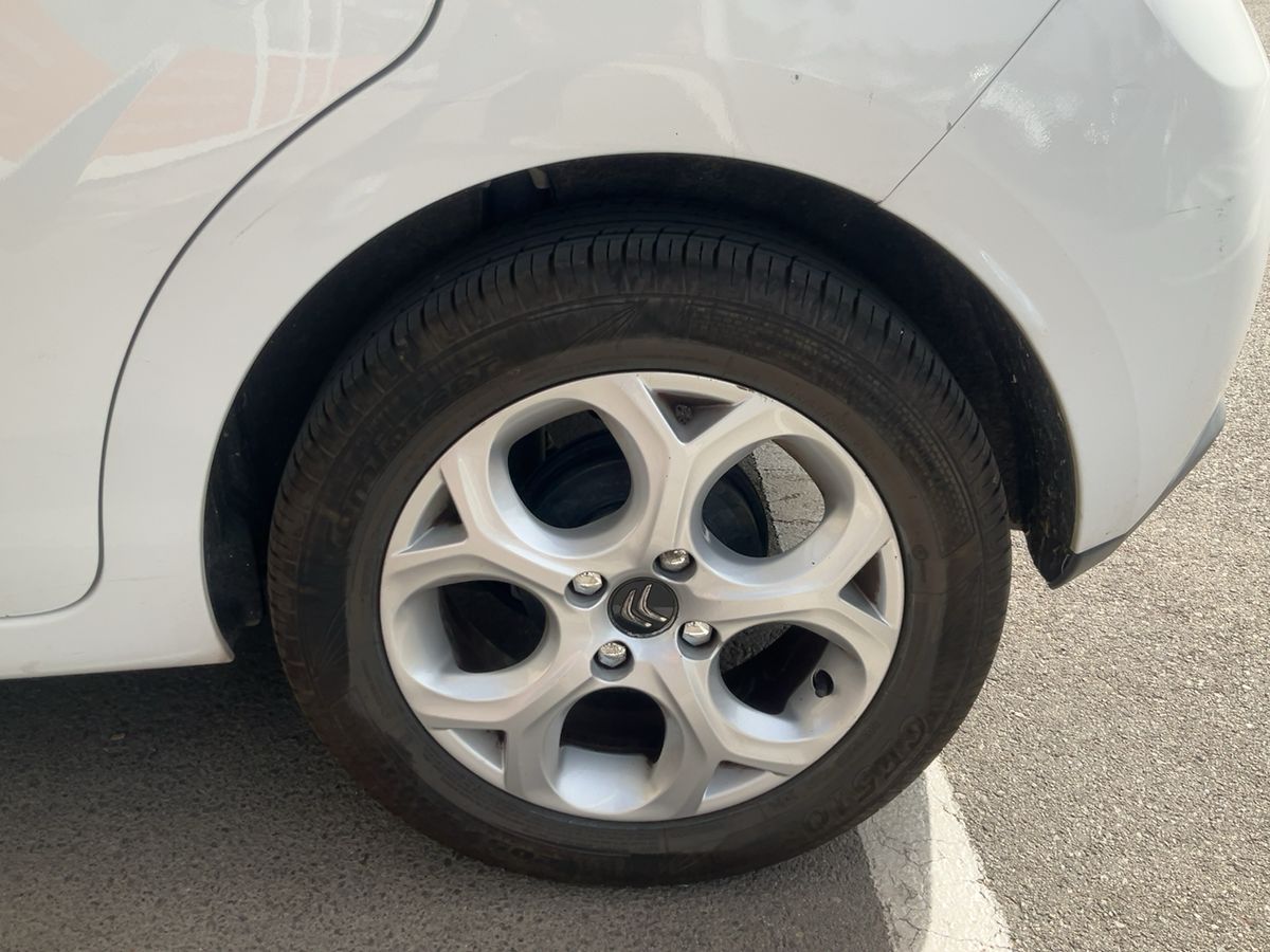 Rear left tire