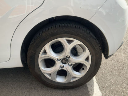 Rear left tire