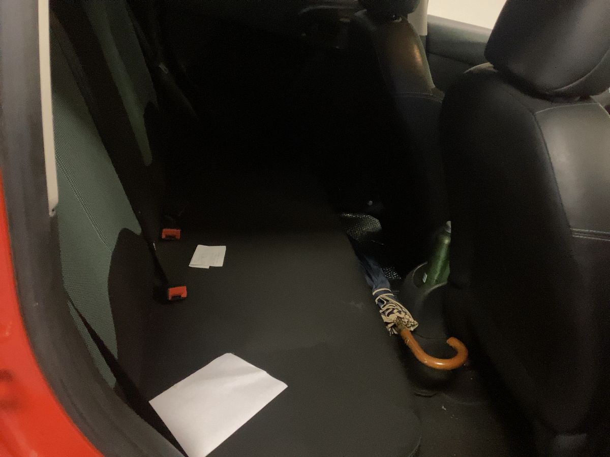 Interior trasero