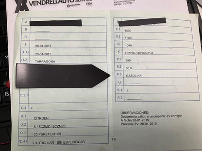 1º matriculación