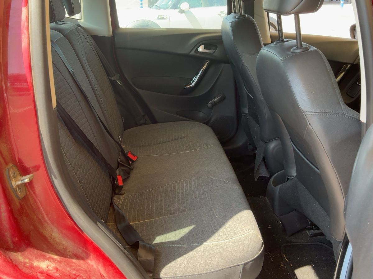 Interior trasero