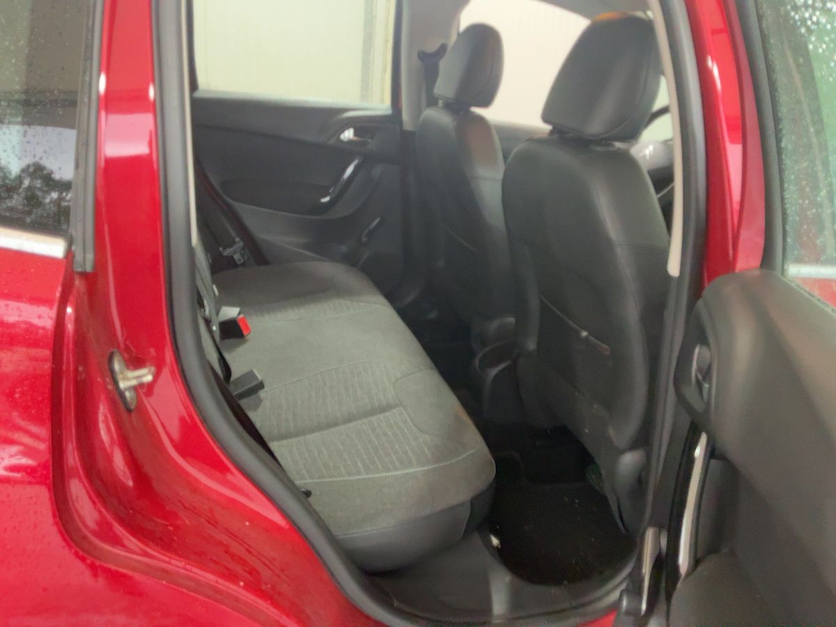 Interior trasero