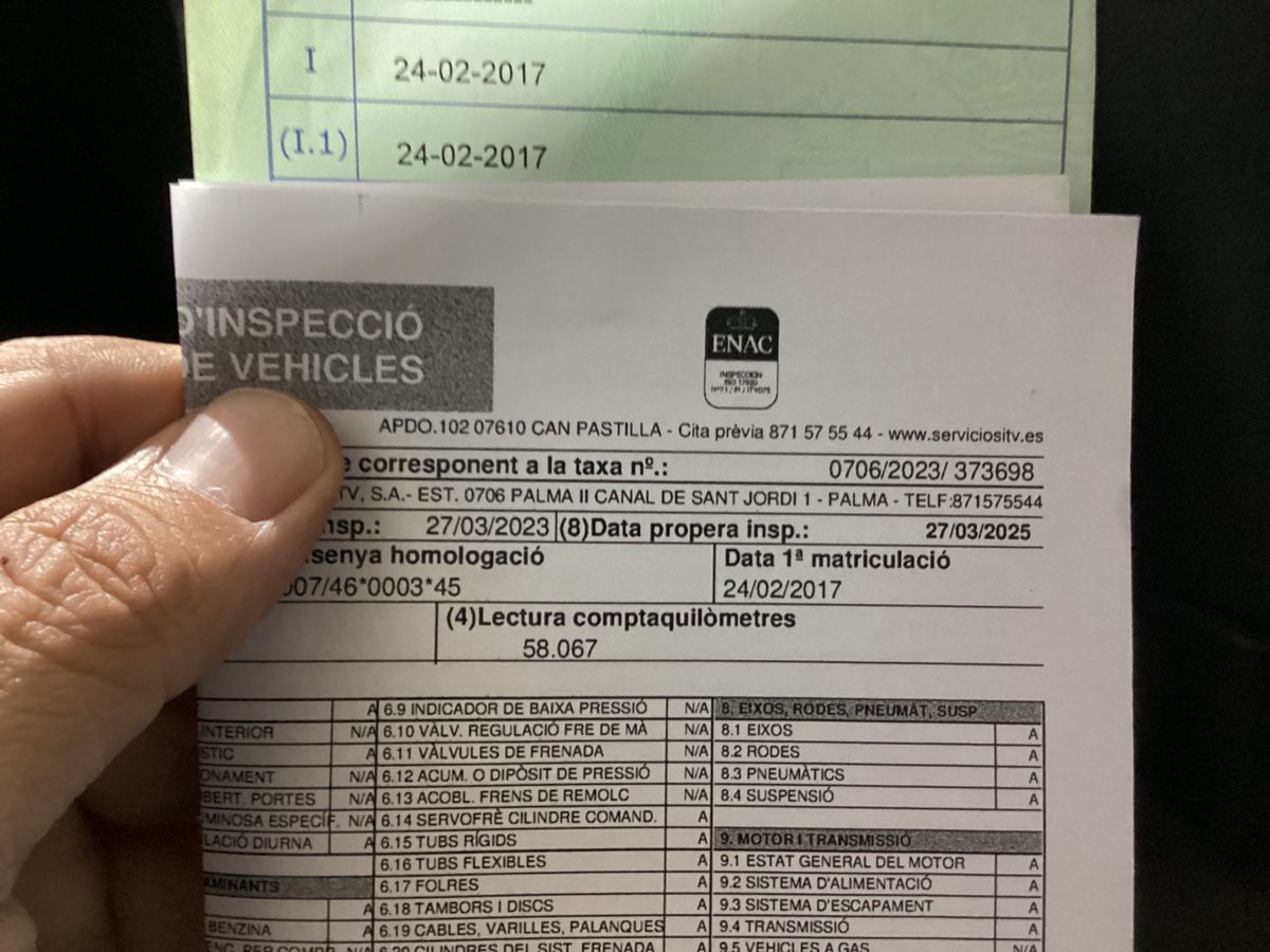 1º matriculación