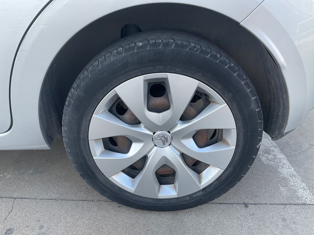 Rear left tire