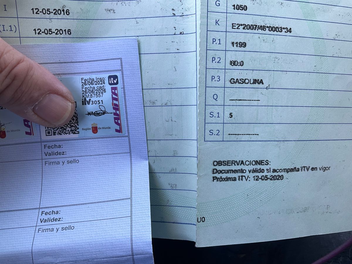 1º matriculación