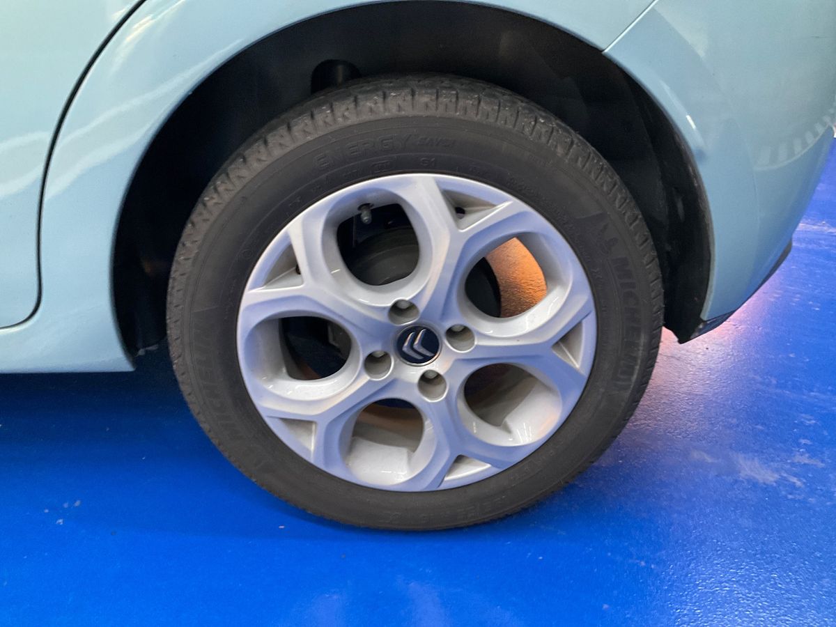 Rear left tire