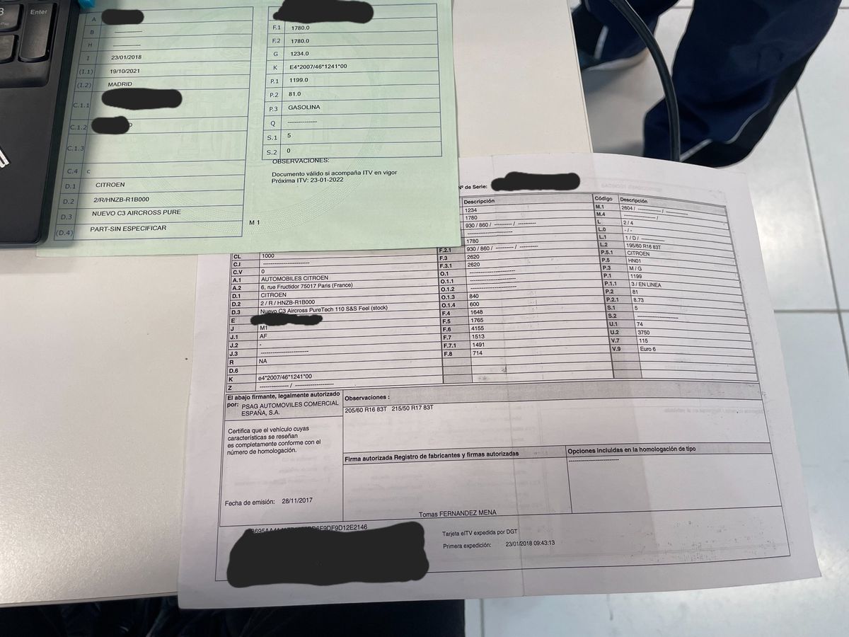 1º matriculación