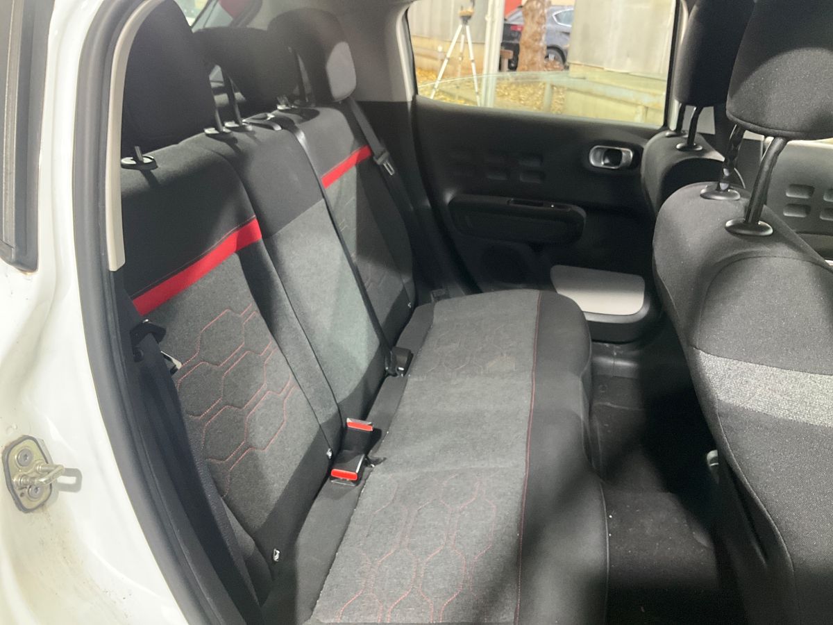 Interior trasero
