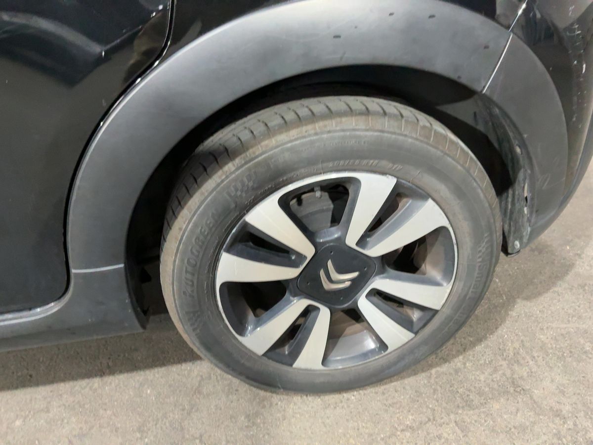 Rear left tire