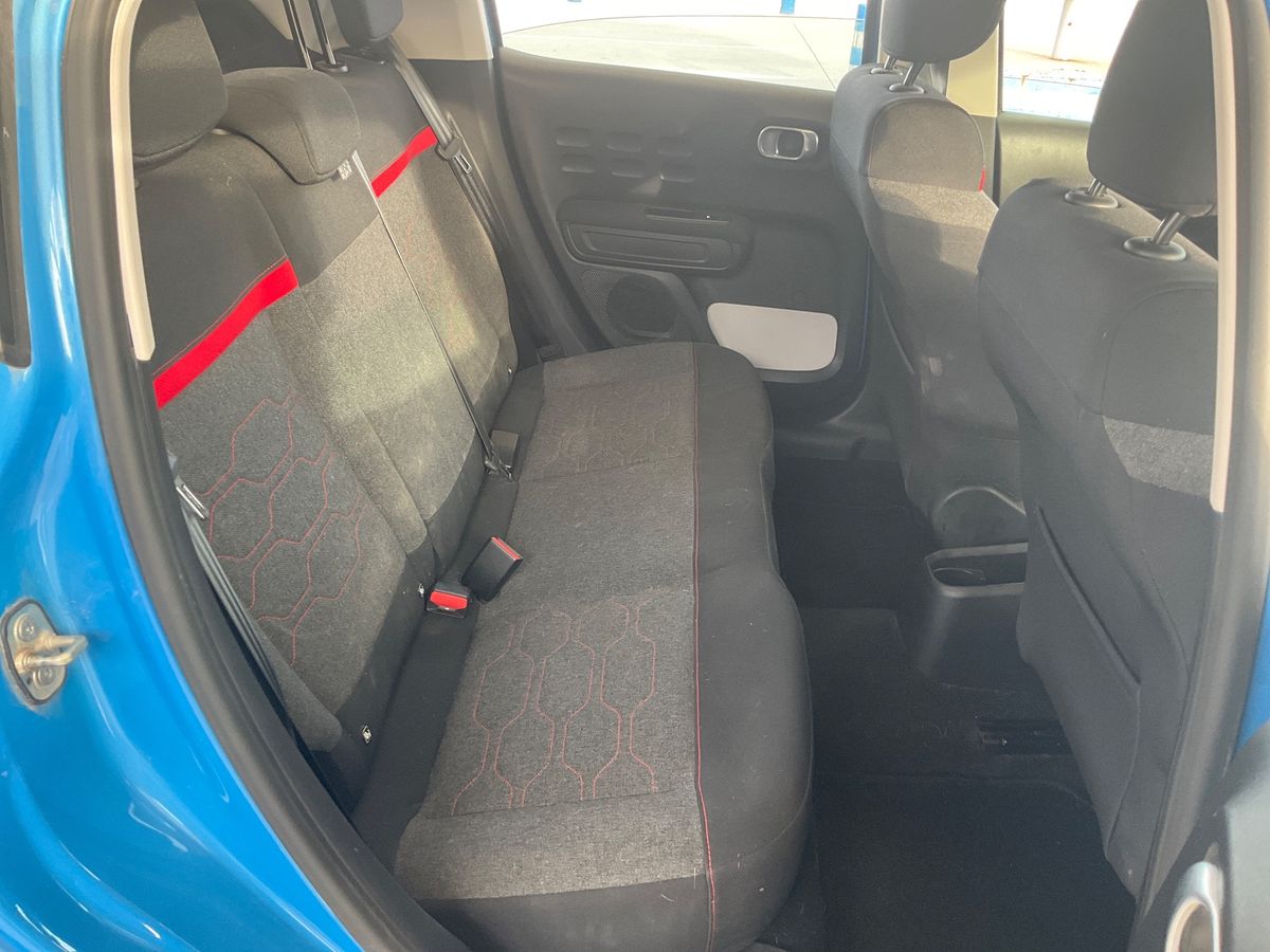 Interior trasero