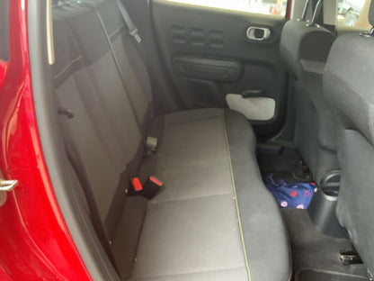 Interior trasero