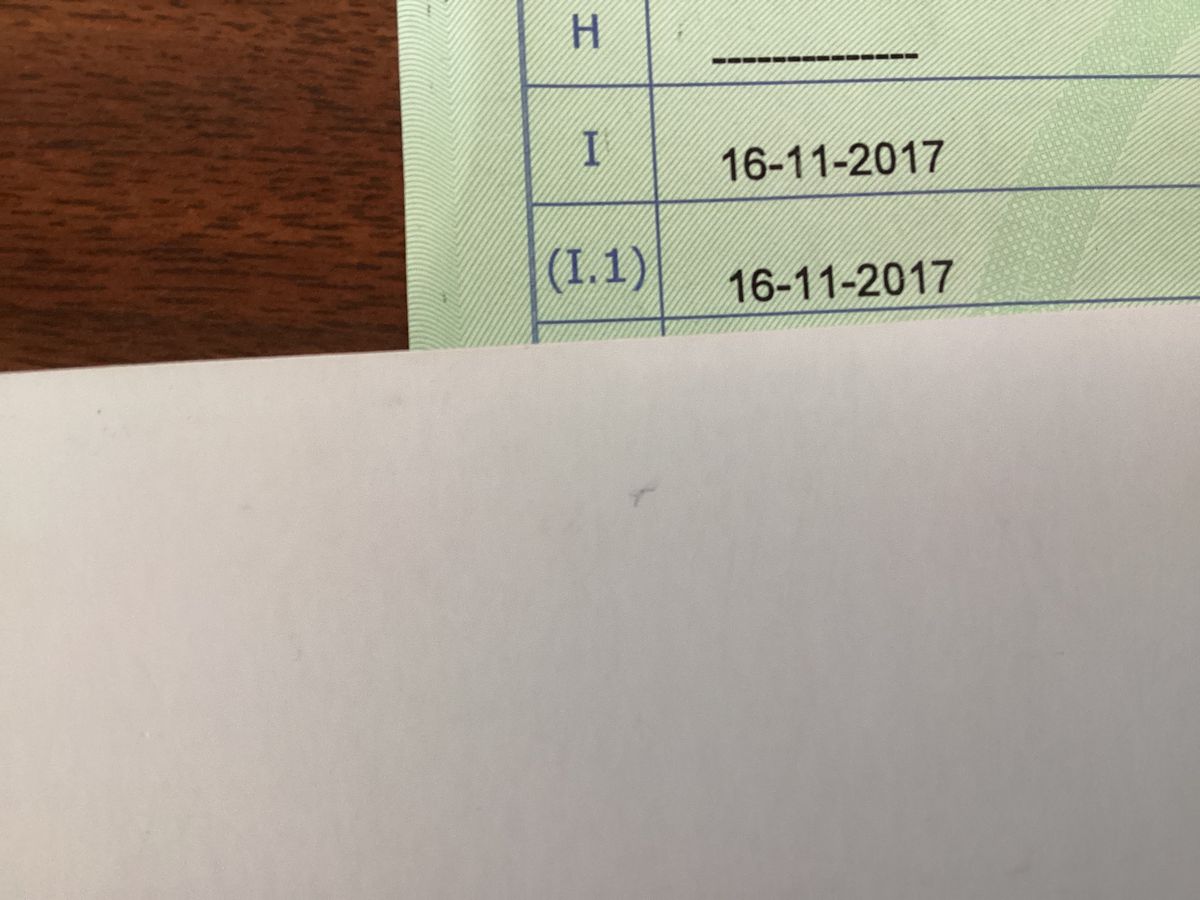 1º matriculación
