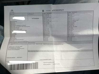 1º matriculación