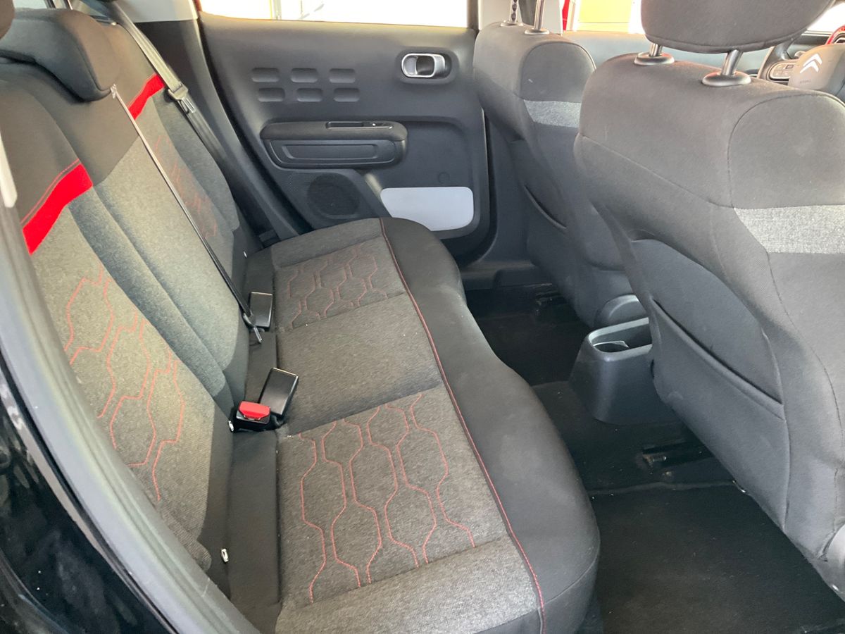 Interior trasero