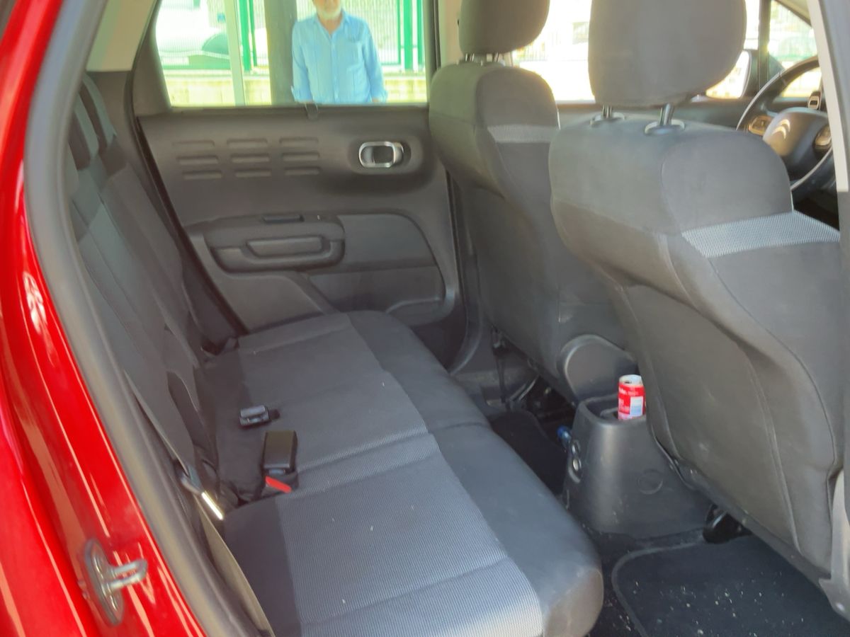 Interior trasero