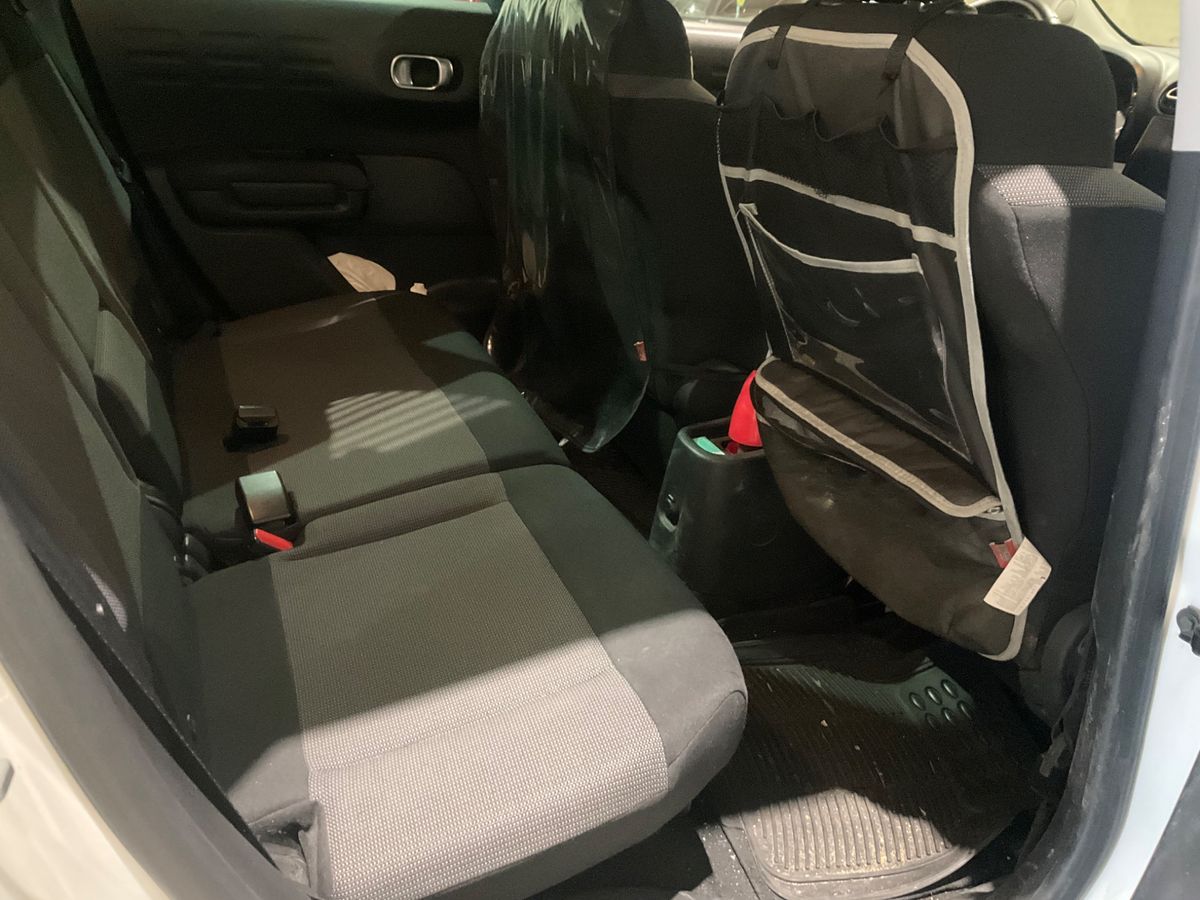 Interior trasero