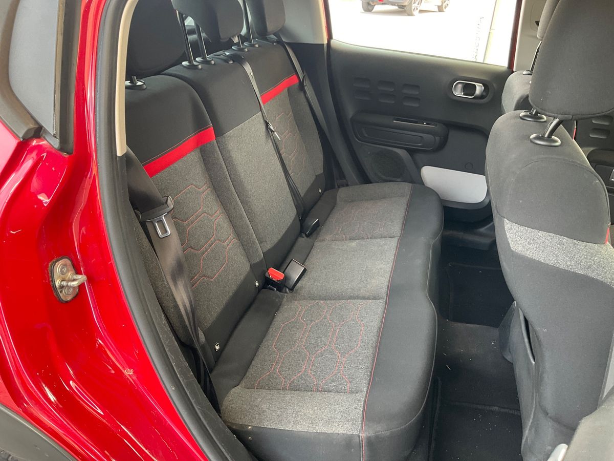 Interior trasero