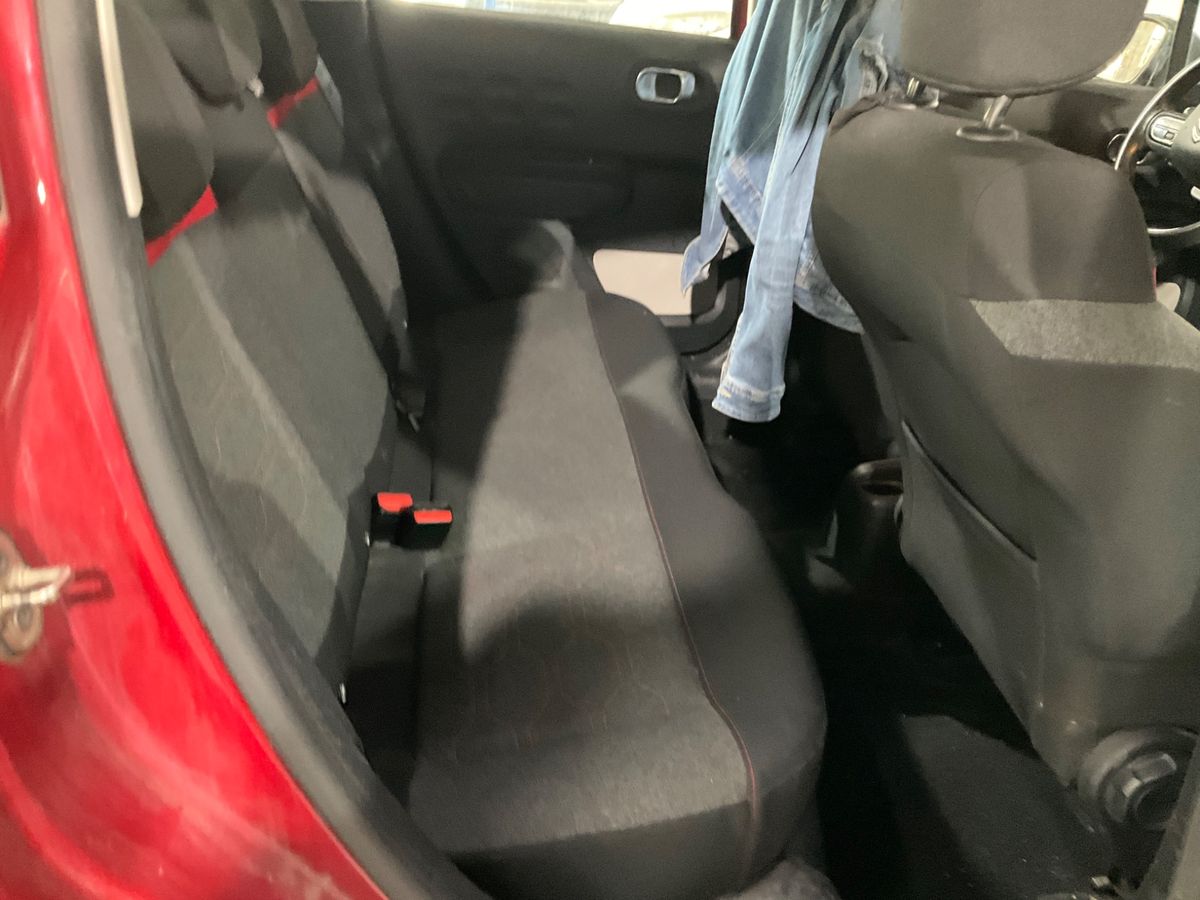 Interior trasero
