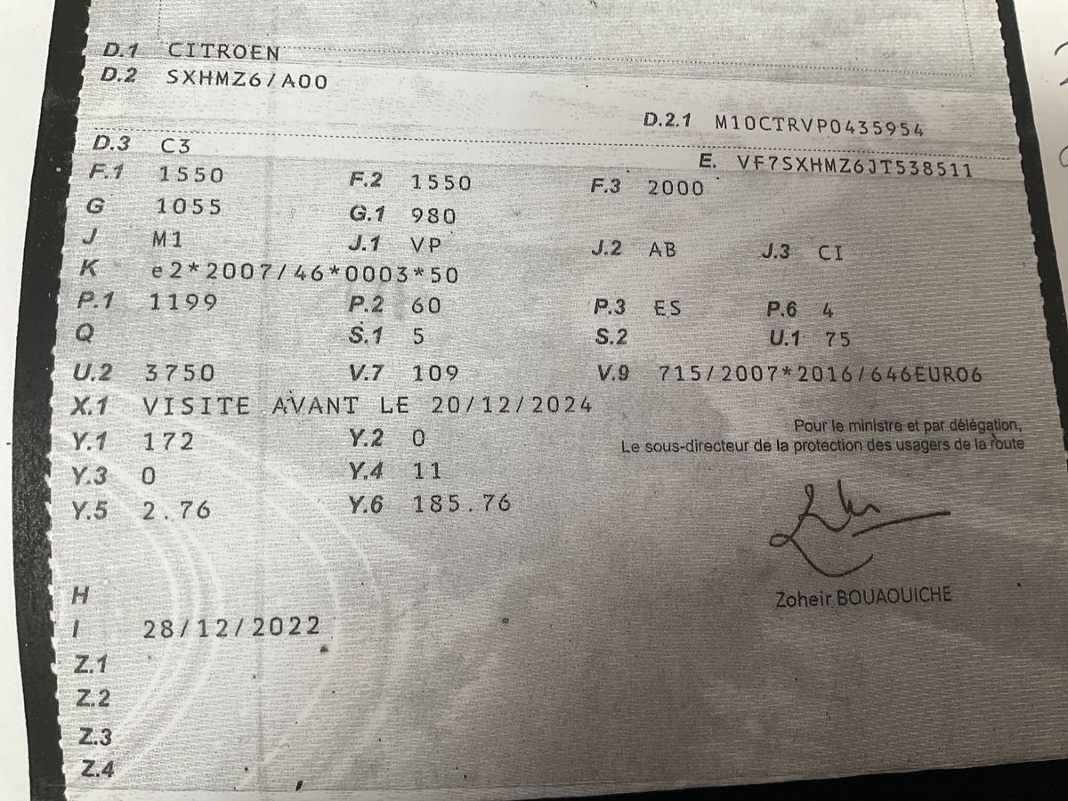 1º matriculación
