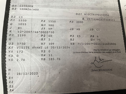 1º matriculación