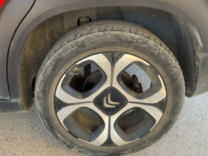 Rear left tire