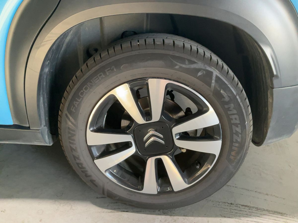 Rear left tire