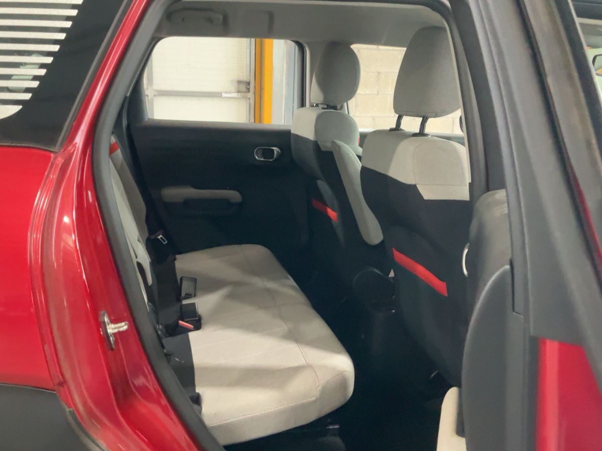 Interior trasero
