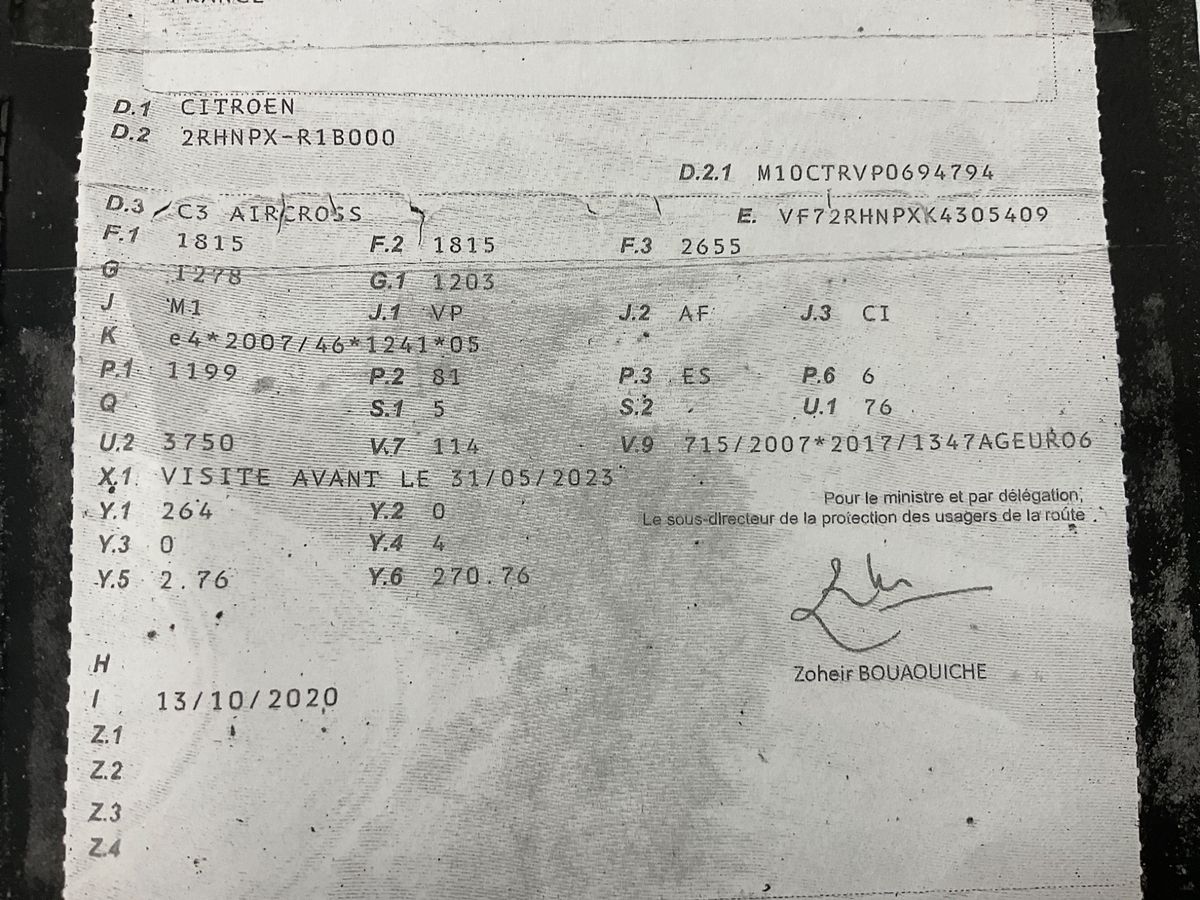 1º matriculación